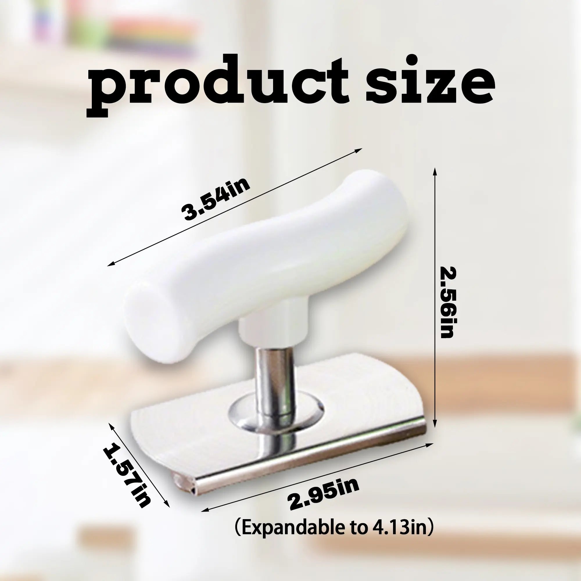 2 Counts Stainless Steel Jar Opener for Easy Opening, Jar Lid Opener for Weak Hand, Suitable for Small and Medium Cans, White & Green