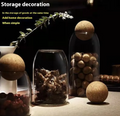 Ball Cork Glass Jar