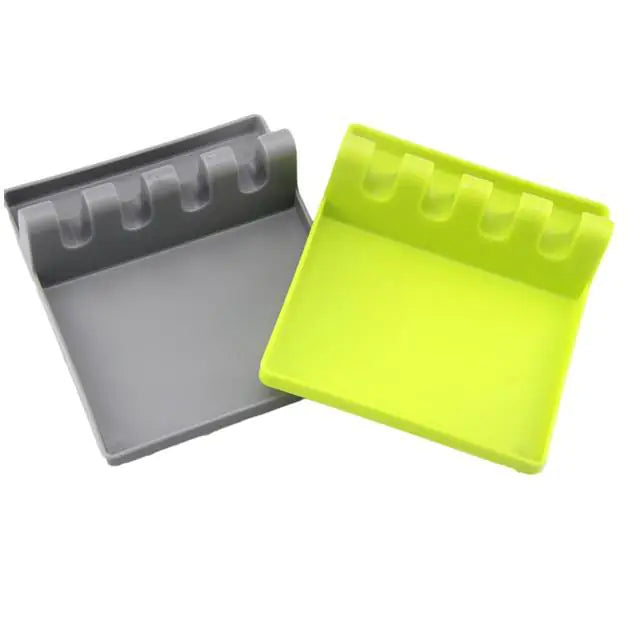 Silicone Spoon Rest and Mat for Kitchen Utensils