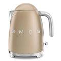 SMEG 50s Retro Style Electric Water Kettle with Automatic Shutoff Removable Base and Water Indicator KLF03CHMUS Matte Campagne